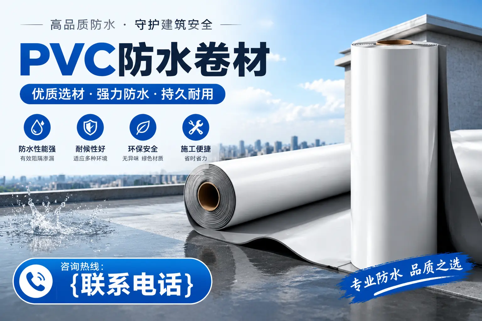 PVC防水卷材的选购技巧与注意事项，助您在眉山找到合适产品